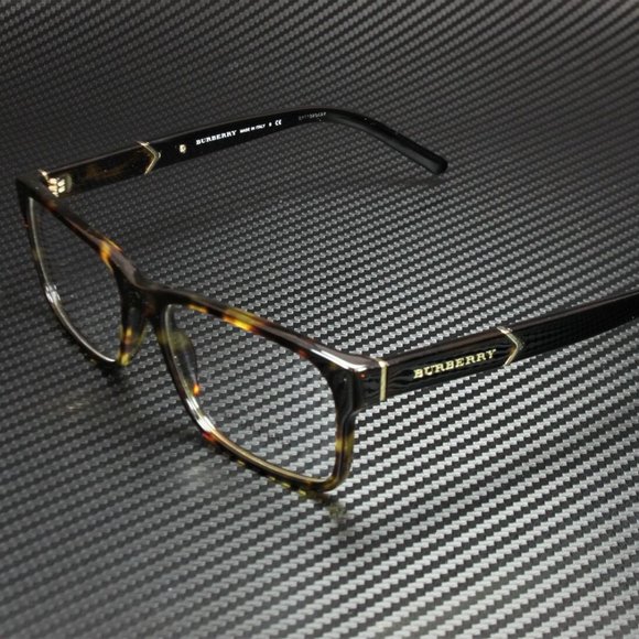 Burberry Dark Havana 55m Eyeglasses - Picture 1 of 5